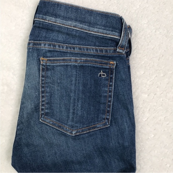 rag & bone skinny ankle jeans in rae - Picture 5 of 6